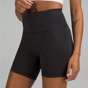 Lululemon Wunder Train High-Rise Biker Shorts